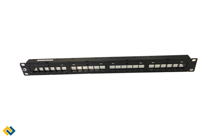 Patch panel cat6 24p Commscope, Patch panel cat6 24p Commscope chính hãng 100% Patch: 760237040 + 9-1375055-2